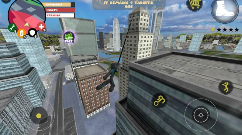 Stickman Rope Hero:
